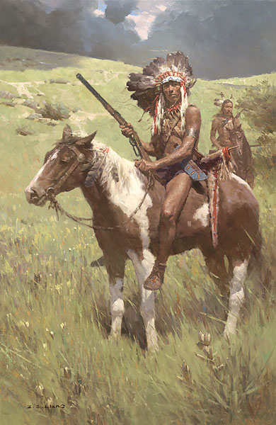 Little Big Horn, June 25, 1876- Signed By The Artist								 – Canvas Giclee
								 – Limited Edition
								 – 40 S/N
								 – 
								32 x 21