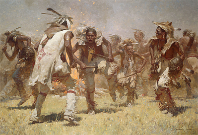 War Dance- Signed By The Artist								 – Canvas Giclee
								 – Limited Edition
								 – 45 S/N
								 – 
								23 x 33