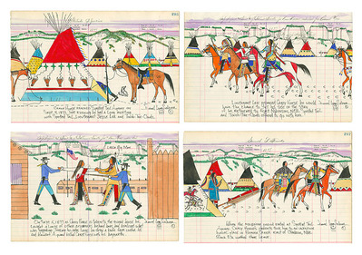 The Betrayal Of Crazy Horse (Set Of Four)- Signed By The Artist								 – Paper Giclee
								 – Limited Edition
								 – 45 S/N
								 – 
								8 x 12