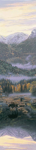 Northern Reflections- Signed By Andrea Lyman								 – Canvas Giclee
								 – Limited Edition
								 – 100 S/N
								 – 
								38 x 9								
								 –