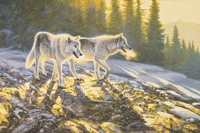 Companions- Signed By Andrea Lyman								 – Canvas Giclee
								 – Limited Edition
								 – 100 S/N
								 – 
								8 x 12