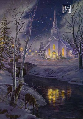 Holy Night- Signed By The Artist								 – Paper Lithograph
								 – Limited Edition
								 – 1750 S/N
								 – 
								24 x 16