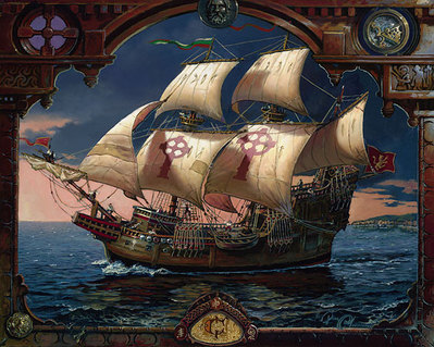 The Voyage Of The Fianna- Signed By The Artist								 – Canvas Giclee
								 – Limited Edition
								 – 150 S/N
								 – 
								20 x 25