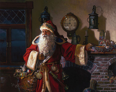 Father Christmas- Signed By The Artist								 – Canvas Giclee
								 – Limited Edition
								 – 10 A/P
								 – 
								19 x 24