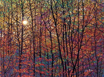 Autumn Sunburst- Signed By The Artist								 – Canvas Giclee
								 – Limited Edition
								 – 10 A/P
								 – 
								36 x 48