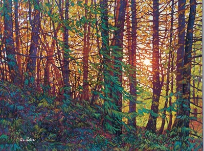 Tangled Forest- Signed By The Artist								 – Canvas Giclee
								 – Limited Edition
								 – 50 S/N
								 – 
								36 x 48