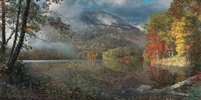 Table Rock In Autumn- Signed By The Artist								 – Canvas Giclee
								 – Limited Edition
								 – 250 S/N
								 – 
								24 x 48