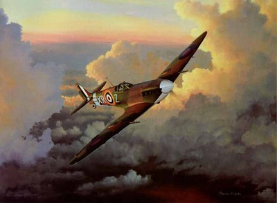 A Time Of Eagles (Spitfire)- Signed By The Artist								 – Paper Lithograph
								 – Limited Edition
								 – 1250 S/N
								 – 
								23 1/4 x 31