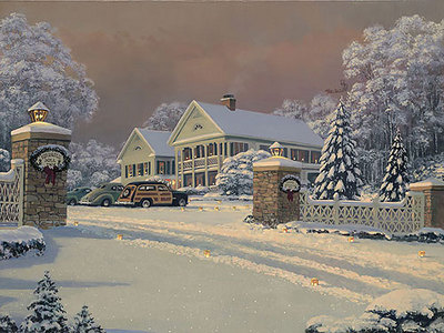 Winter Visitors At Kringle Hill Inn- Signed By The Artist								 – Canvas Giclee
								 – Limited Edition
								 – 150 S/N
								 – 
								15 x 20								
								 –