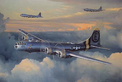 Fifty Miles Out (B-29)- Signed By The Artist								 – Paper Lithograph
								 – Limited Edition
								 – 1000 S/N
								 – 
								21 1/8 x 32