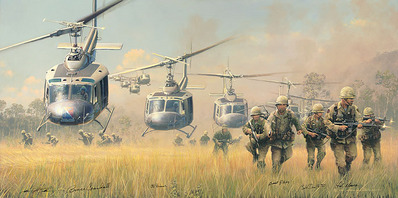 First Boots On The Ground- Signed By The Artist								 – Canvas Giclee
								 – Limited Edition
								 – 100 S/N
								 – 
								19 x 38								
								 –