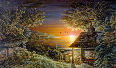 Sunset Retreat- Signed By The Artist								 – Paper Lithograph
								 – Limited Edition
								 – 9500 S/N
								 – 
								18 1/2 x 32