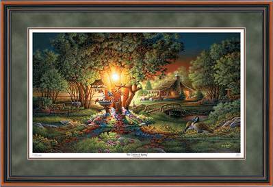 The Colors Of Spring – Framed- Signed By The Artist								 – Paper Lithograph
								 – Limited Edition
								 – 9500 S/N
								 – 
								28 1/2 x 42