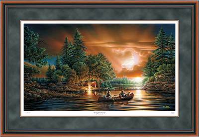 Evening Rendezvous – Framed- Signed By The Artist								 – Paper Lithograph
								 – Limited Edition
								 – 9500 S/N
								 – 
								28 1/2 x 42