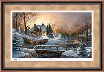 Heading Home – Framed- Paper Lithograph
								 – Limited Edition
								 – 2006 Unsigned
								 – 
								28 1/2 x 42