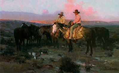 Arizona Cowboys- Signed By The Artist								 – Paper Lithograph
								 – Limited Edition
								 – A/P
								 – 
								18 7/8 x 30