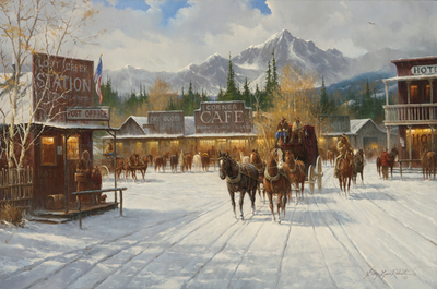 Home For The Holidays- Signed By The Artist								 – Canvas Giclee
								 – Limited Edition
								 – 5 A/P
								 – 
								40 x 60