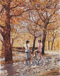 Autumn Ride- Signed By The Artist								 – Paper Lithograph
								 – Limited Edition
								 – 950 S/N
								 – 
								24 3/8 x 19 1/2