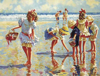 Seaside Mementos- Signed By The Artist								 – Paper Lithograph
								 – Limited Edition
								 – 550 S/N
								 – 
								15 3/4 x 19 5/8