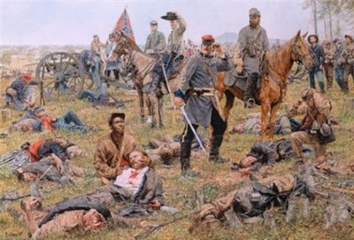 The Grim Harvest Of War – The Valley Campaign- Signed By The Artist								 – Canvas Lithograph
								 – Limited Edition
								 – 195 S/N
								 – 
								20 x 30