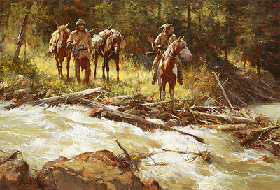 Broken Trail- Signed By The Artist								 – Canvas Giclee
								 – Limited Edition
								 – 25 A/P
								 – 
								23 x 34