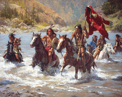 Capturing The Chief’s Coat- Signed By The Artist								 – Canvas Giclee
								 – Limited Edition
								 – 90 S/N
								 – 
								32 x 40