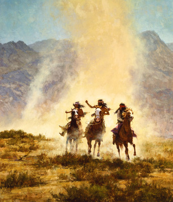 Chased By The Devil- Signed By The Artist								 – Canvas Giclee
								 – Limited Edition
								 – 35 A/P
								 – 
								37 x 30								
								 –