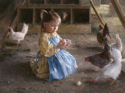 The Egg Inspector- Signed By The Artist								 – Canvas Giclee
								 – Limited Edition
								 – 100 S/N
								 – 
								20 x 26								
								 –