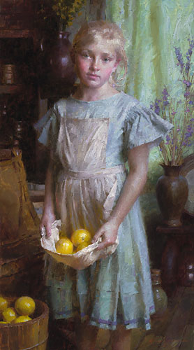 Lemon Girl- Signed By The Artist								 – Canvas Giclee
								 – Limited Edition
								 – A/P
								 – 
								30 x 17