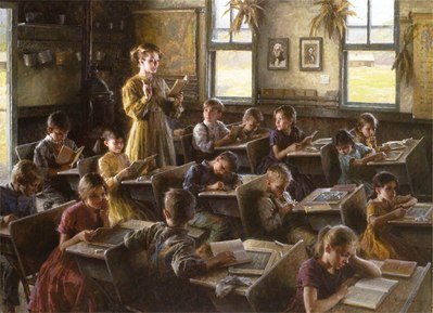 Country Schoolhouse, 1879- Signed By The Artist								 – Paper Giclee
								 – Limited Edition
								 – 200 S/N
								 – 
								16 x 22