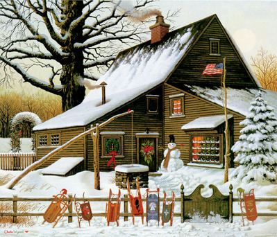 Cocoa Break At The Copperfield’s- Signed By Liz Wysocki								 – Canvas Lithograph
								 – Limited Edition
								 – 150 S/N
								 – 
								15 1/2 x 18