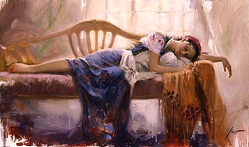 At Rest – Signed By The Artist – Giclee On Canvas – Limited Edition