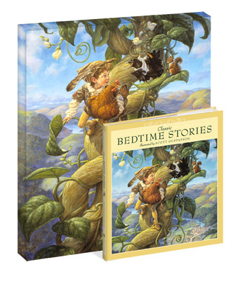 Jack And The Beanstalk – Deluxe Edition With Classic Bedtime Stories- Giclee Canvas & Book Set
								 – Open Edition
								 – Fine Art
								 – 
								20 x 16