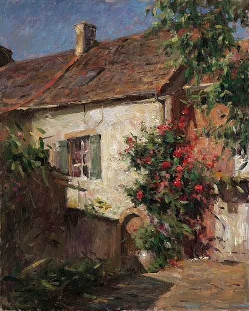 Cottage Of Roses